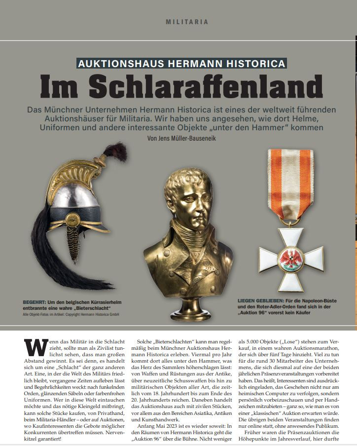 Auktionshaus Hermann Historica - Im Schlaraffenland