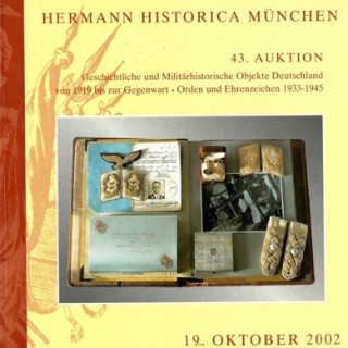 Geschichtliche und Militärhistorische Objekte Deutschland von 1919 bis zur Gegenwart - Orden und Ehr