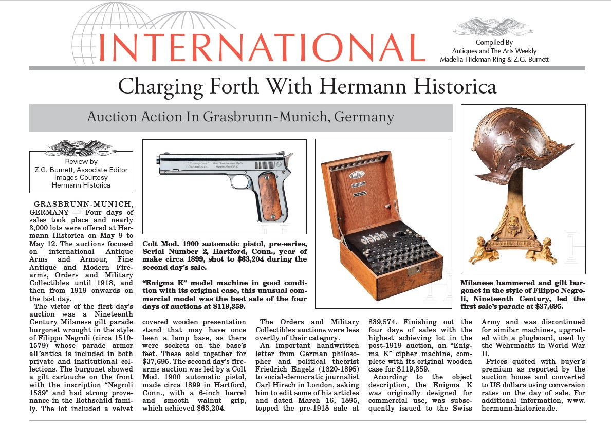 Charging Forth With Hermann Historica